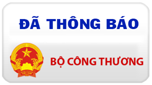 Đã thông báo bộ công thương